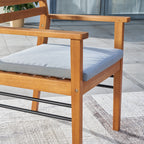 Hampton Contemporary Patio Wood Dining Chair|Chaise de salle à manger contemporaine Hampton en bois pour la terrasse|D62GxLH0