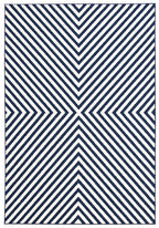 Dodie Blue-Ivory 5'3" x 7'7" Area Rug|Carpette Dodie bleueivoire 5 pi 3 po x 7 pi 7 po|D86FKT64