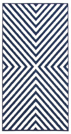 Dodie Blue-Ivory 2'8" x 4'11" Area Rug|Carpette Dodie bleueivoire 2 pi 8 po x 4 pi 11 po|D86FZ80X