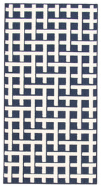 Brangane Blue 2'8" x 4'11" Area Rug|Carpette Brangane bleue 2 pi 8 po x 4 pi 11 po|D86FEOD9