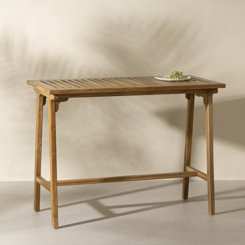 Agave Teak Bar Table - Natural|Table bar Agave en teck - naturelle