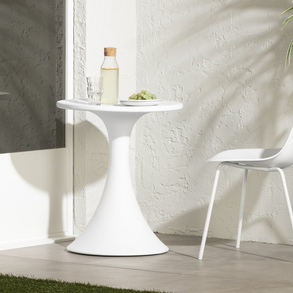 Dalya Patio Bistro Table - White|Table bistro Dalya pour la terrasse - blanche
