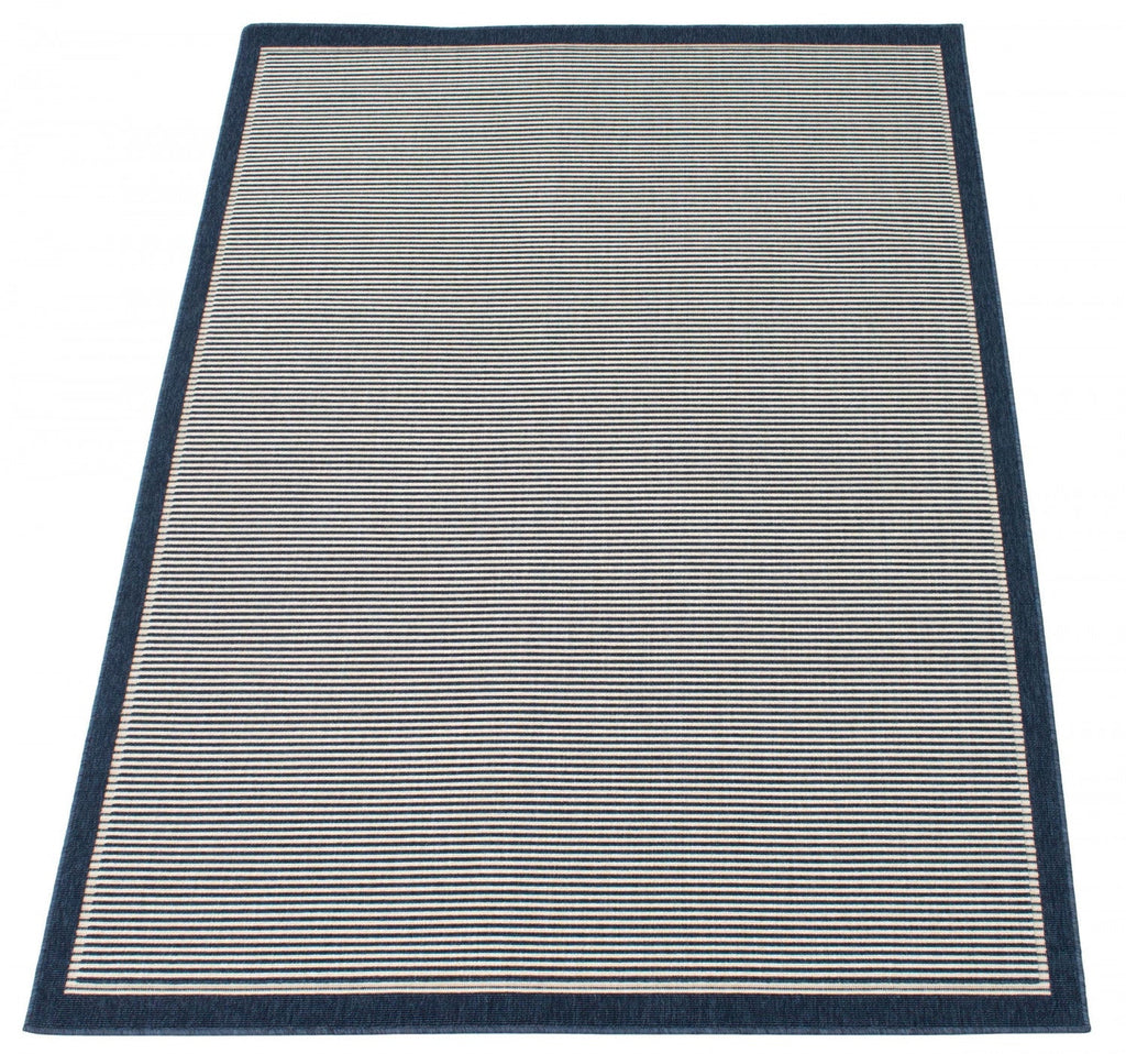 Chinue Blue 4'7" x 6'7" Area Rug|Carpette Chinue bleue 4 pi 7 po x 6 pi 7 po|D86FZT50