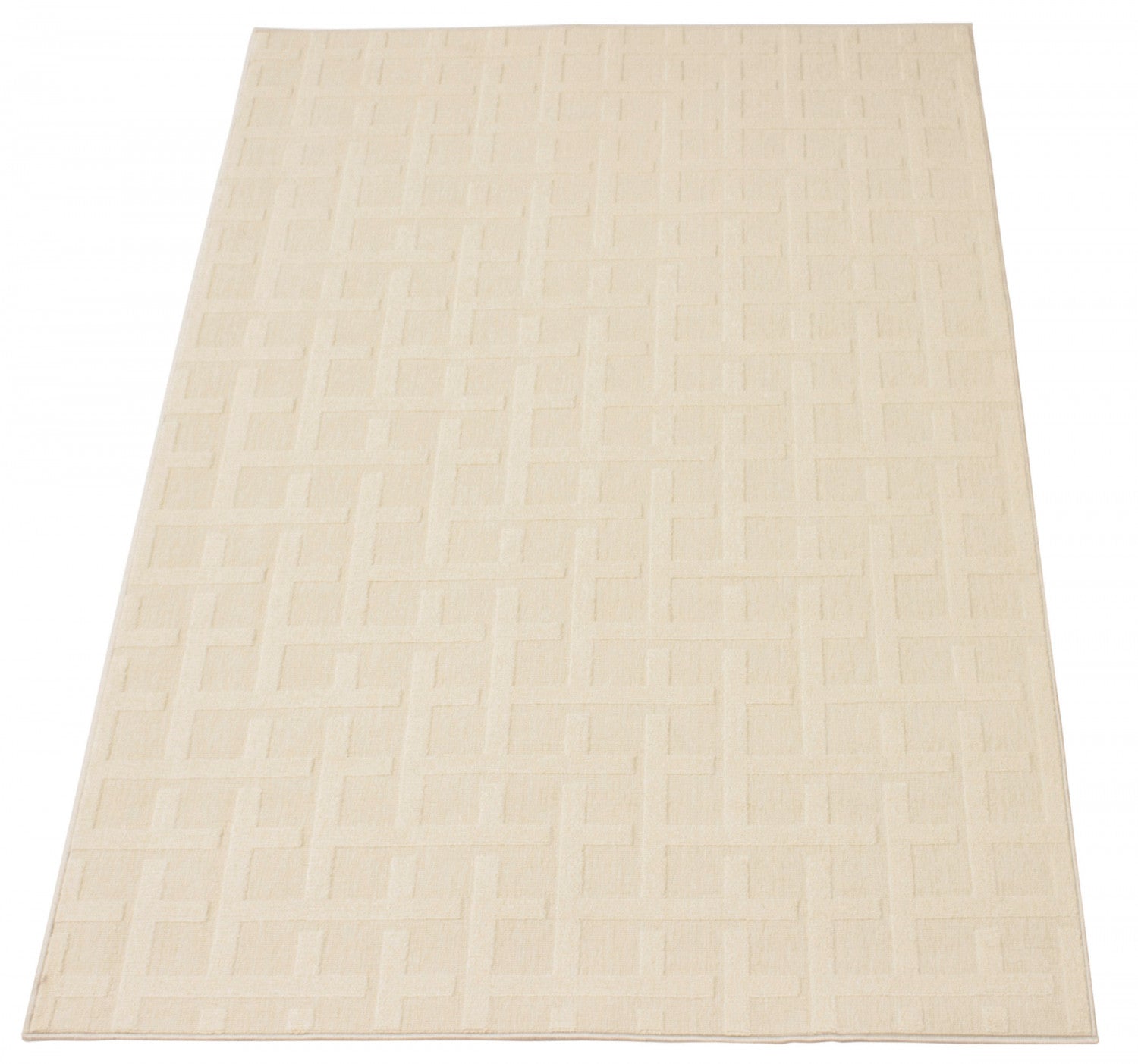 Brangane Ivory 6'7" x 9'6" Area Rug|Carpette Brangane ivoire 6 pi 7 po x 9 pi 6 po|D86FJUZ5
