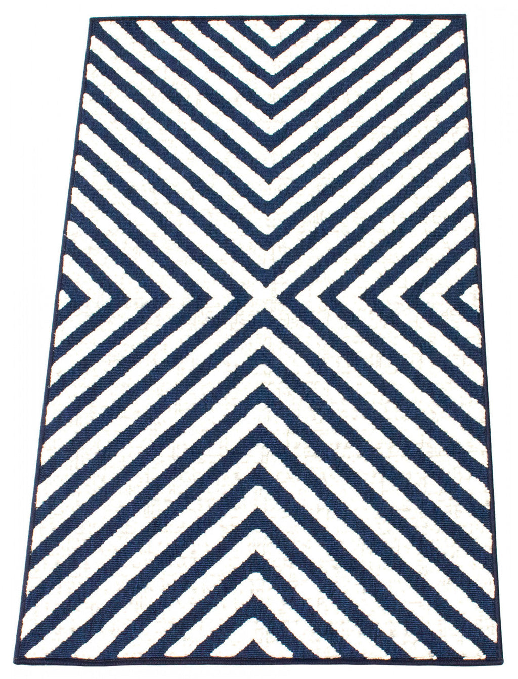 Dodie Blue-Ivory 2'8" x 4'11" Area Rug|Carpette Dodie bleueivoire 2 pi 8 po x 4 pi 11 po|D86FZ80X