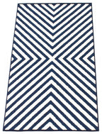 Dodie Blue-Ivory 2'8" x 4'11" Area Rug|Carpette Dodie bleueivoire 2 pi 8 po x 4 pi 11 po|D86FZ80X