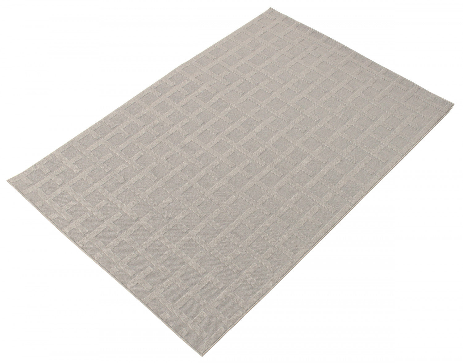 Brangane Grey 6'7" x 9'6" Area Rug|Carpette Brangane grise 6 pi 7 po x 9 pi 6 po|D86F4RNJ
