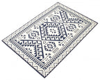 Gaia Blue 3'11" x 5'7" Area Rug|Carpette Gaia bleue 3 pi 11 po x 5 pi 7 po|D86FWYND