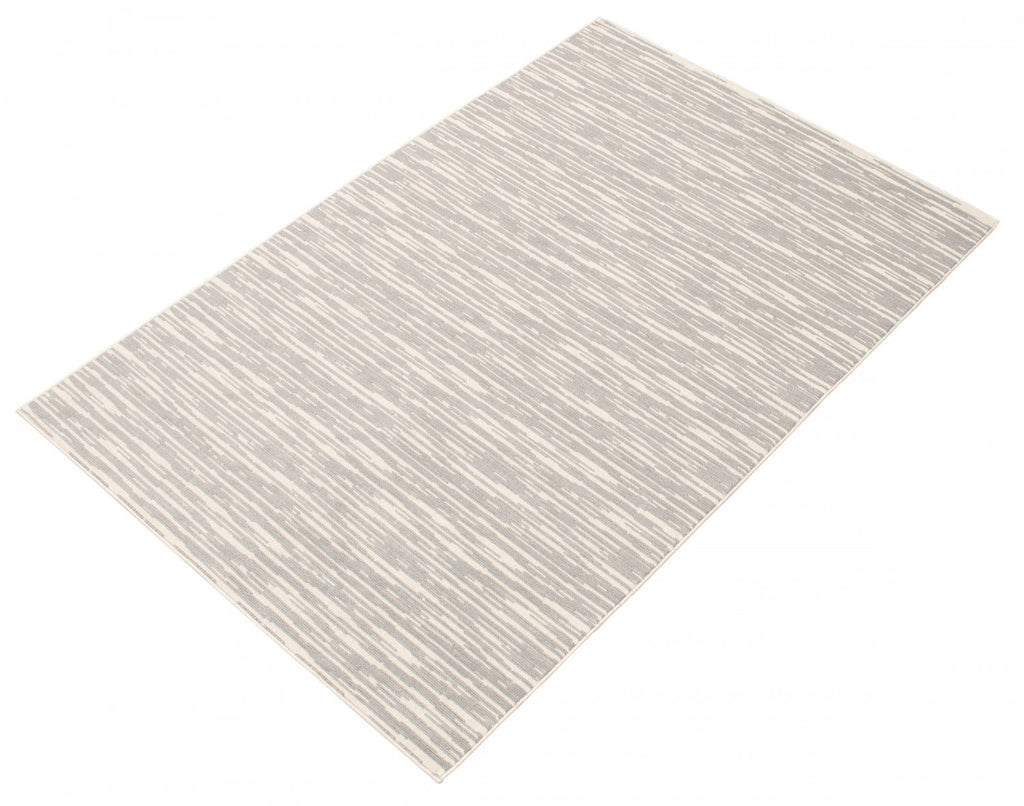 Eadda Light Grey 4'7" x 6'7" Area Rug|Carpette Eadda gris clair 4 pi 7 po x 6 pi 7 po|D86FJE9E