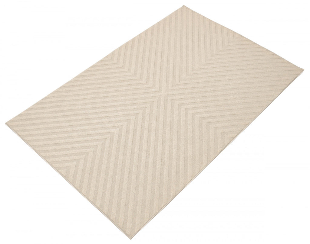 Dodie Ivory 4'7" x 6'7" Area Rug|Carpette Dodie ivoire 4 pi 7 po x 6 pi 7 po|D86FY2CG