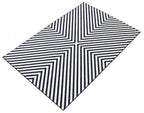Dodie Blue-Ivory 4'7" x 6'7" Area Rug|Carpette Dodie bleueivoire 4 pi 7 po x 6 pi 7 po|D86F28XB