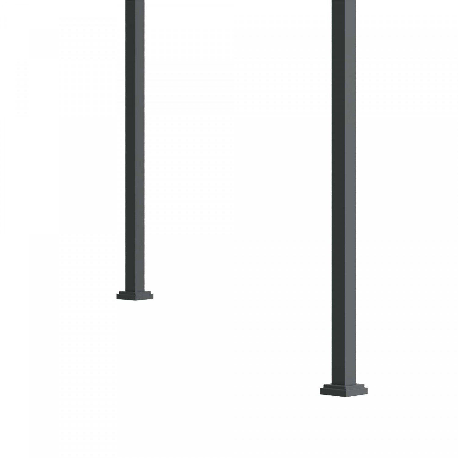 Outsunny 10' X7' Patio Pergola With Retractable Canopy, Outdoor Sun Shelter, Yard Shade, Black|Outsunny 10 X 7ft Pergola Gazebo Avec Auvent Retractable Patio Exterieur Abri Soleil Jardin Tissu Re
