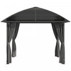 Outsunny 10' X 10' Outdoor Gazebo Canopy, Hardtop Gazebo With uv60+ Polycarbonate Roof, Solid Steel |Outsunny Auvent De Tonnelle D'exterieur 10' X 10', Tonnelle A Toit Rigide En Polycarbonate Uv60+, Ca