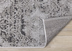 Jackson Distressed Damask Indoor/Outdoor Area Rug - 5'3" x 7'7"|Carpette Jackson à motif damassé vieilli pour l'intérieur et l'extérieur - 5 pi 3 po x 7 pi 7 po