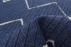 Kimi Blue 5'3" x 7'7" Area Rug|Carpette Kimi bleue 5 pi 3 po x 7 pi 7 po|D86FX14X