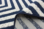 Dodie Blue-Ivory 2'8" x 4'11" Area Rug|Carpette Dodie bleueivoire 2 pi 8 po x 4 pi 11 po|D86FZ80X