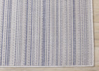 Cabana Textured Stripes Outdoor Area Rug - 5'3" x 7'7"|Carpette Cabana à rayures texturées pour l'extérieur - 5 pi 3 po x 7 pi 7 po