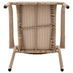 Manhattan Comfort Genoa Patio Dining Armchair - Tan Weave|Chaise de coin-repas Genoa de Manhattan Comfort pour la terrasse - tressage tan