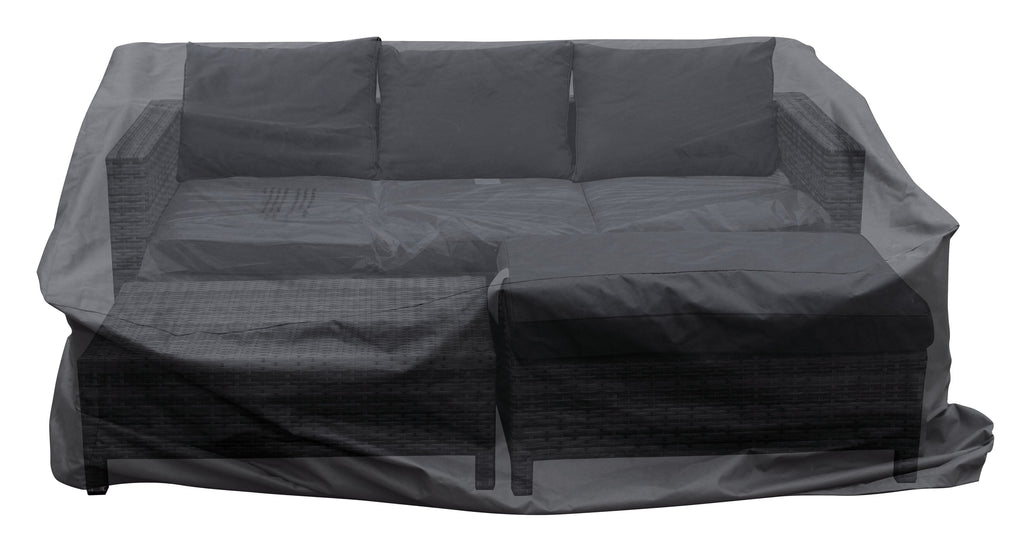 Athens & Nassau Outdoor Patio Furniture Cover -  Water Resistant, Dustproof - Grey|Housse pour meubles Athens et Nassau pour la terrasse à l’extérieur -  résistante à l’eau et à la poussière - grise