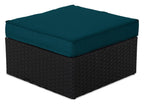 Barbados 6-Piece Patio Set with Ottoman – Blue  | Ensemble Barbados 6 pièces pour la terrasse avec pouf - bleu
