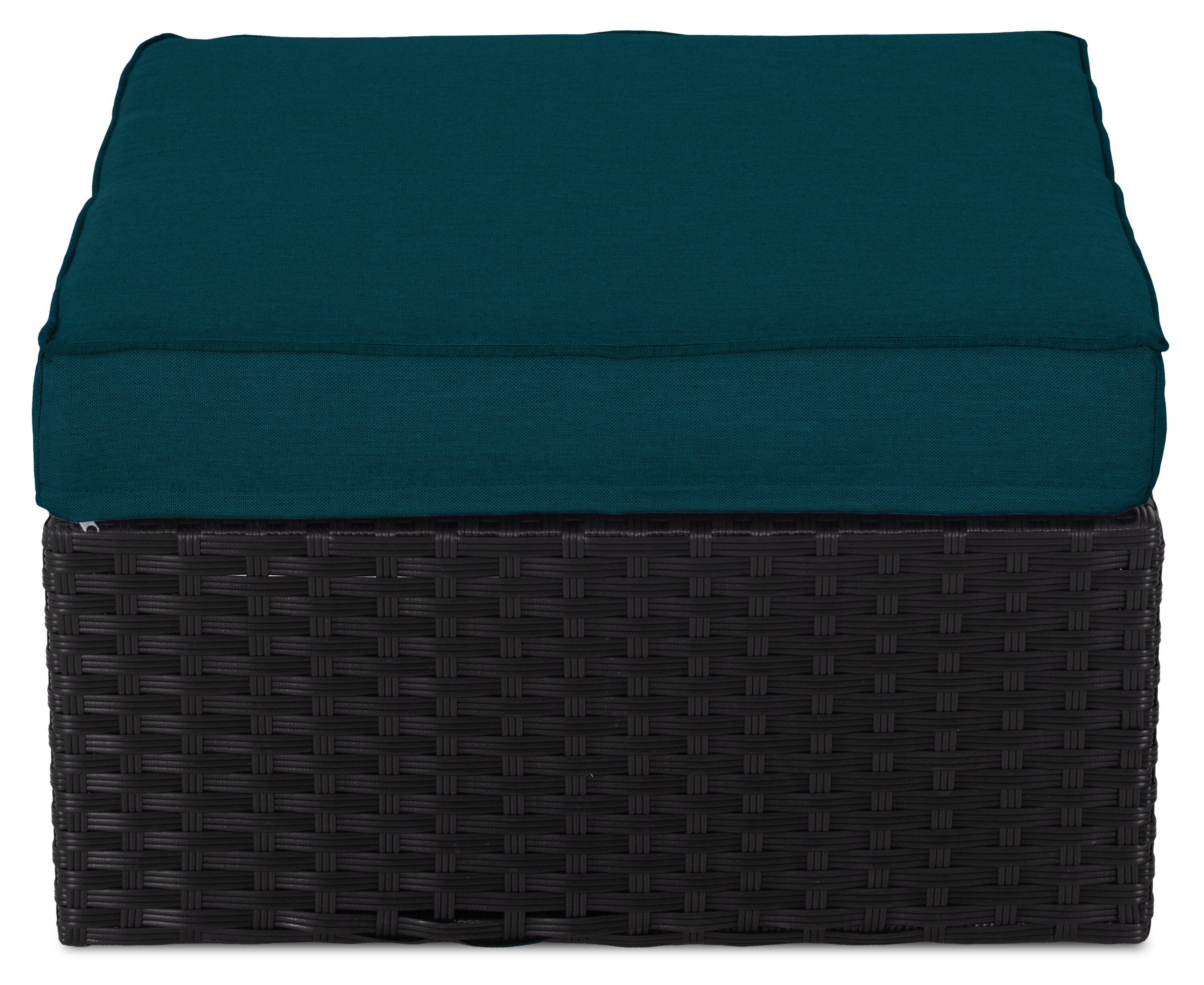 Barbados 6-Piece Patio Set with Ottoman – Blue  | Ensemble Barbados 6 pièces pour la terrasse avec pouf - bleu