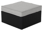 Barbados 6-Piece Patio Set with Ottoman – Grey | Ensemble Barbados 6 pièces pour la terrasse avec pouf - gris