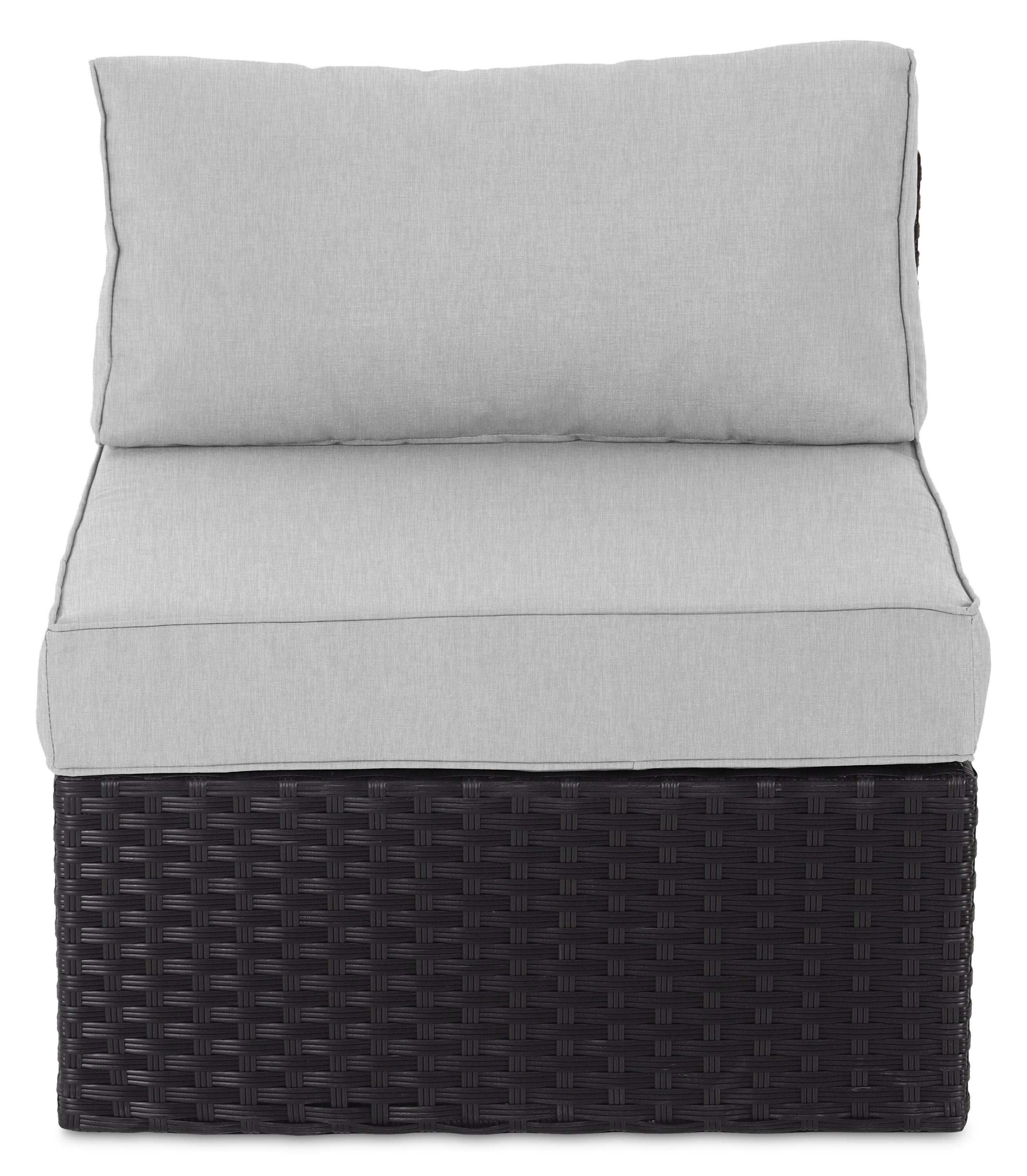 Barbados 6-Piece Patio Set with Ottoman – Grey | Ensemble Barbados 6 pièces pour la terrasse avec pouf - gris