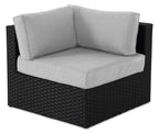 Barbados 5-Piece Patio Set – Grey  | Ensemble Barbados 5 pièces pour la terrasse - gris
