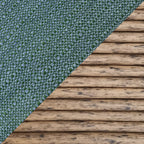 Coco Egg Outdoor Patio Chair - Hand-Woven Resin Wicker, UV & Weather Resistant - Green|Fauteuil en forme d’œuf Coco pour la terrasse à l’extérieur, osier en résine tressé à la main, résistant aux rayons UV et aux intempéries - vert