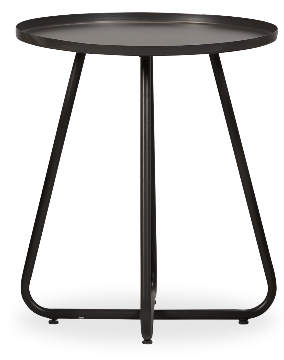 Maki 3-Piece Outdoor Patio Conversation Set with 2 Chairs & Round Metal End Table - Hand-Woven Resin Wicker, UV & Weather Resistant - Natural| Coin-repas pour la terrasse Maki 3 pièces | MAKI3SET