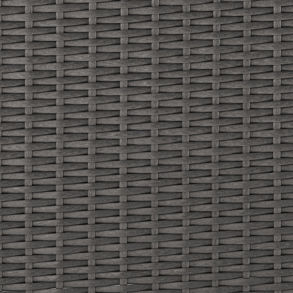 Morris 5-Piece Outdoor Patio Set with 3 Corner Chairs & 2 Armless Chairs - Hand-Woven Resin Wicker, Olefin Fabric, UV & Weather Resistant - Grey|Ensemble Morris 5 pièces pour la terrasse|MORRG0P5