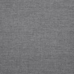 Morris Large Outdoor Patio Ottoman - Hand-Woven Resin Wicker, Olefin Fabric, UV & Weather Resistant - Grey|Grand pouf Morris pour la terrasse|MORRGBOT