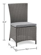Morris Patio Dining Chair|Chaise de coin-repas Morris pour la terrasse|MORRGDSC