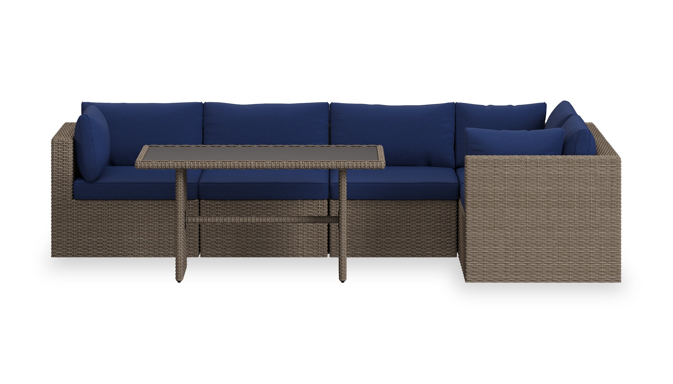 Naples 5-Piece Patio Set - Blue | Ensemble Naples 5 pièces pour la terrasse - bleu