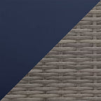 Naples 5-Piece Patio Set - Blue | Ensemble Naples 5 pièces pour la terrasse - bleu