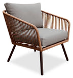 Porto 4-Piece Patio Conversation Set - Brown | Ensemble de conversation Porto 4 pièces pour la terrasse - brun