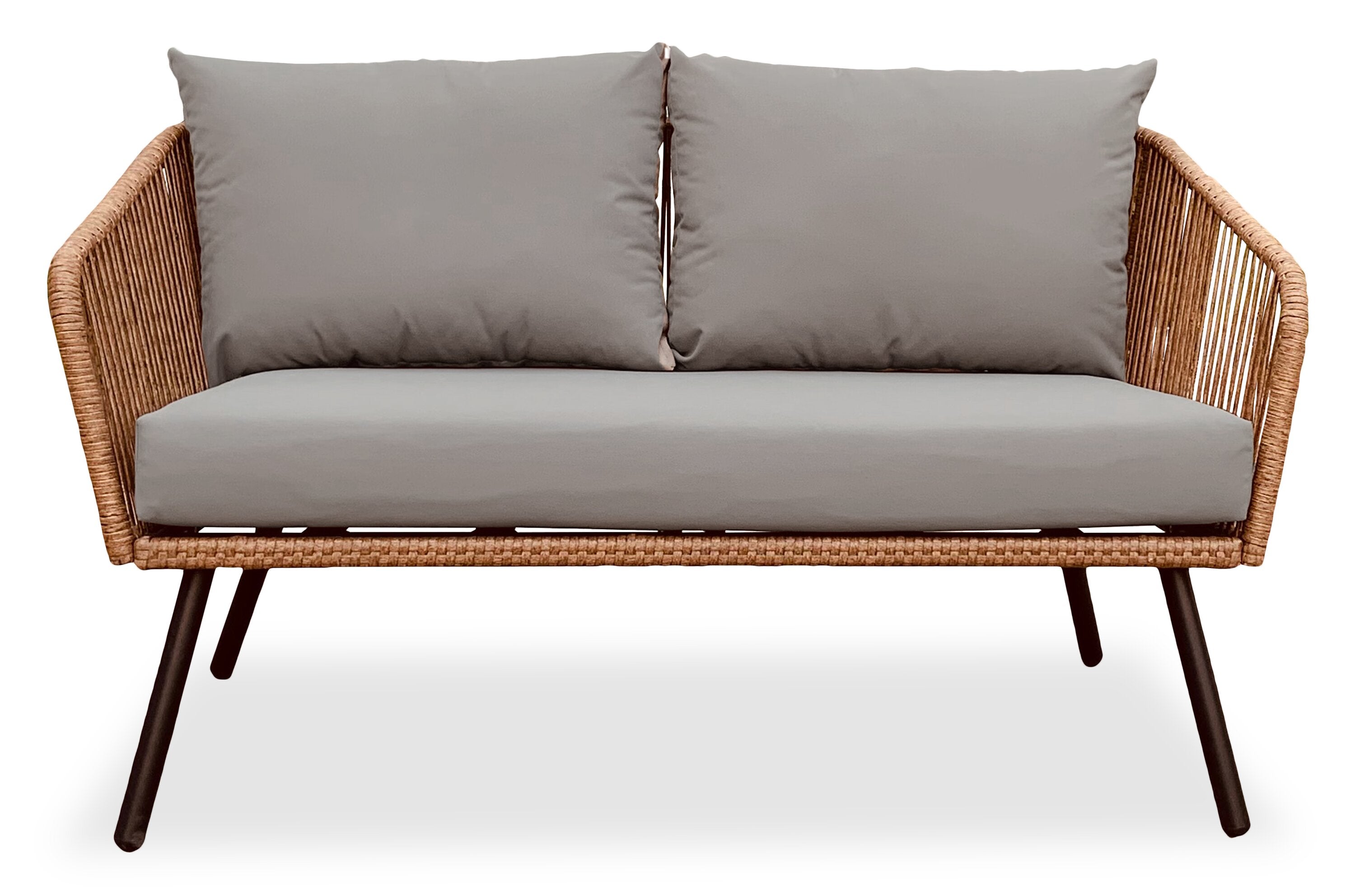 Porto 4-Piece Patio Conversation Set - Brown | Ensemble de conversation Porto 4 pièces pour la terrasse - brun