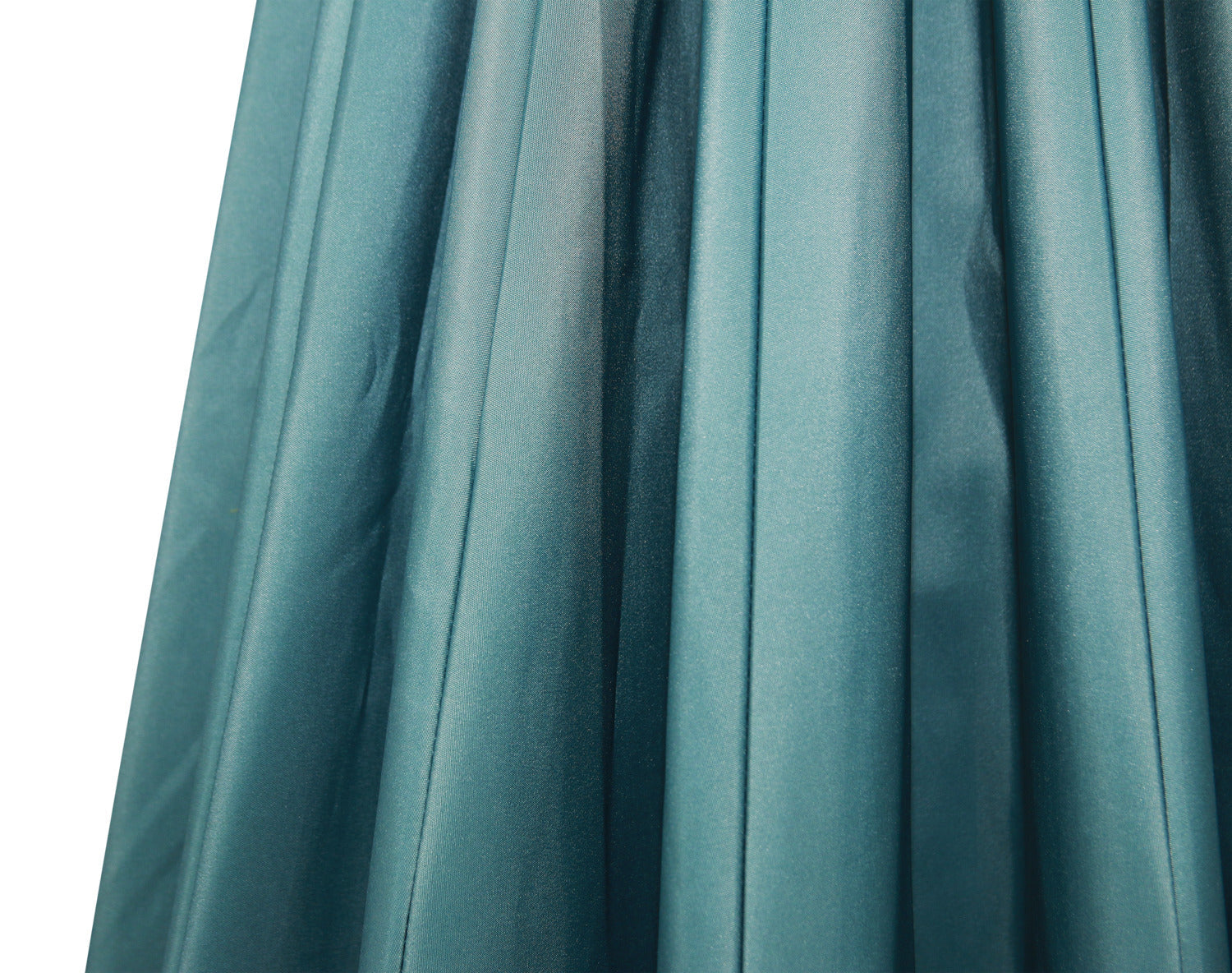 Shanghai Outdoor Patio Umbrella - 114" W x 75"H, Weather Resistant Aluminum & Fibreglass, Hand Crank - Aqua|Parasol Shanghai pour la terrasse - turquoise