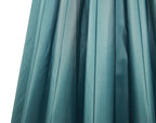 Shanghai Outdoor Patio Umbrella with Base - 114" W x 75"H, Weather Resistant Aluminum & Fibreglass, Hand Crank, Water/Sand Fill Attachable Base - Aqua | Parasol Shanghai pour la terrasse avec base 4 pièces - turquoise | SHAN2AUP