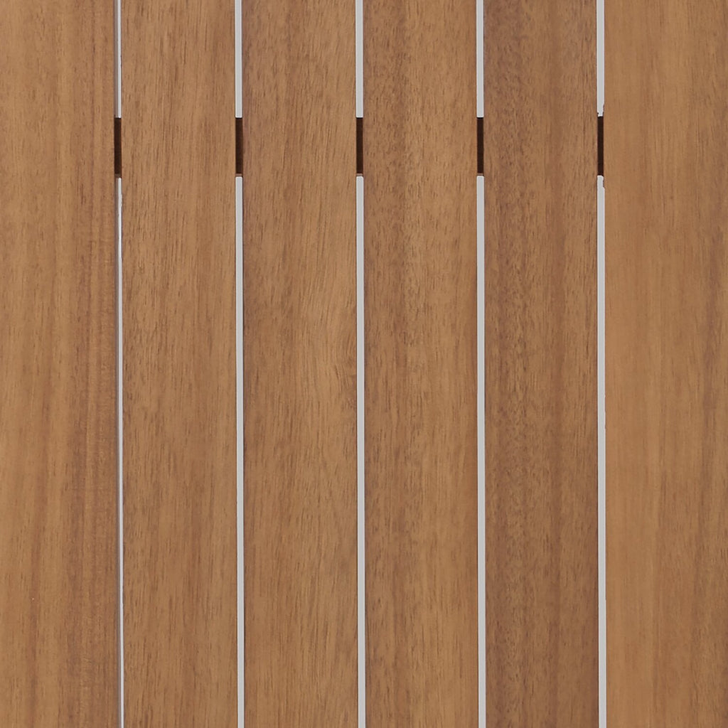 Bern Outdoor Patio Bench - 46"W, Acacia Wood & Polyrethane Finish - Natural | Banc Bern pour la terrasse à l’extérieur - 46 po (L), acacia et fini en polyuréthanne - naturel