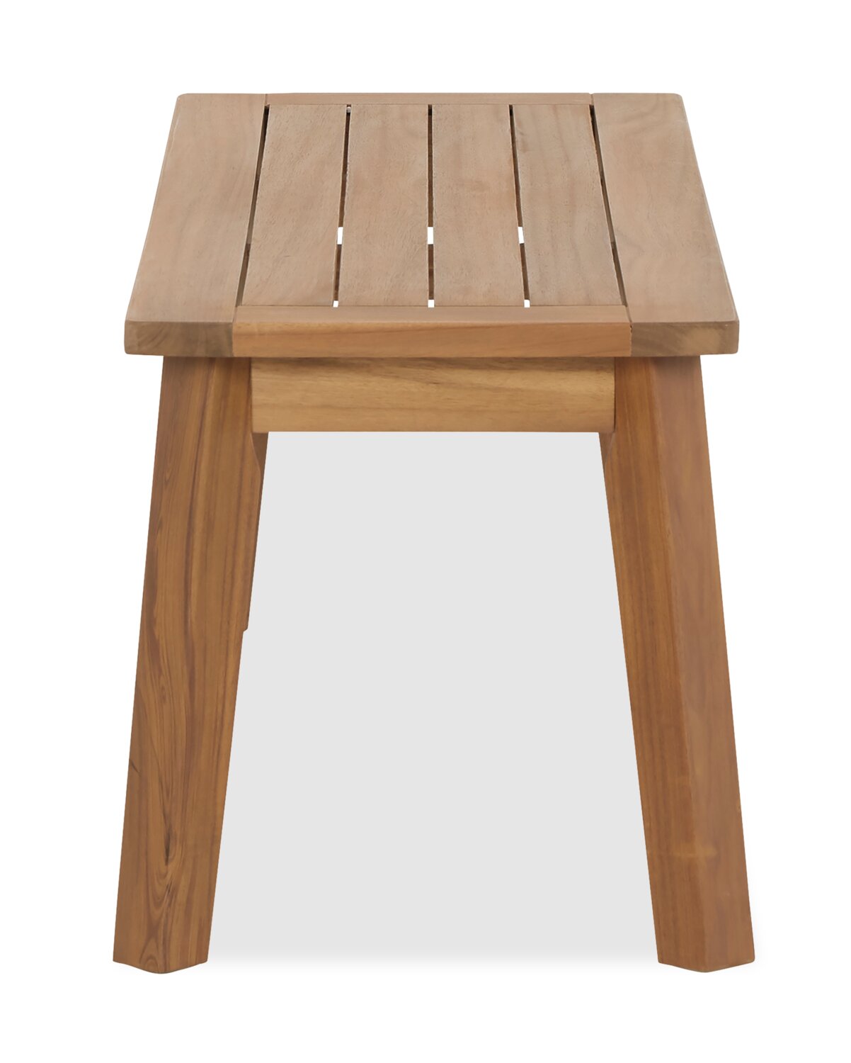 Bern Outdoor Patio Bench - 46"W, Acacia Wood & Polyrethane Finish - Natural | Banc Bern pour la terrasse à l’extérieur - 46 po (L), acacia et fini en polyuréthanne - naturel