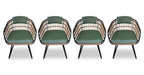 Ibiza Patio Chair - Set of 4 | Chaise Ibiza pour la terrasse - ensemble de 4