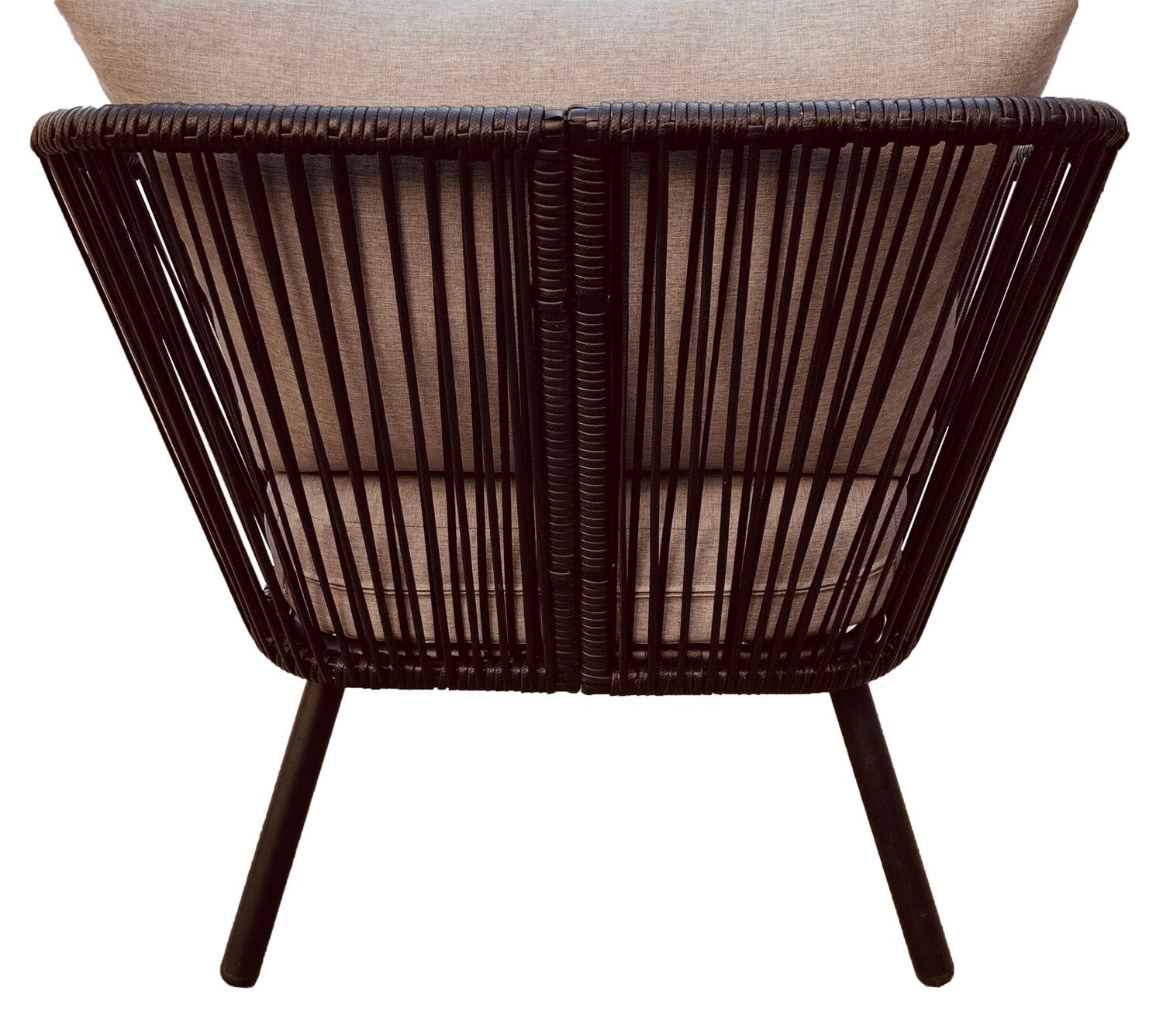 Porto 4-Piece Patio Conversation Set - Black | Ensemble de conversation Porto 4 pièces pour la terrasse - noir