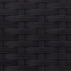 Paris Outdoor Patio Bistro Chair - Hand-Woven Resin Wicker, UV & Weather Resistant - Black | Chaise bistro Paris pour la terrasse à l’extérieur - osier en résine tressé à la main, résistante aux rayons UV et aux intempéries - noire