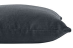 Indoor/Outdoor Classic Accent Pillow - Dark Grey  | Coussin décoratif classique pour l’intérieur et l’extérieur - gris foncé | LX1029DP