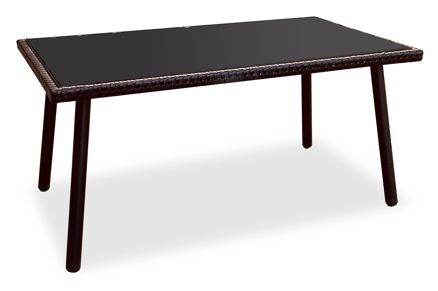 Porto 4-Piece Patio Conversation Set - Black | Ensemble de conversation Porto 4 pièces pour la terrasse - noir
