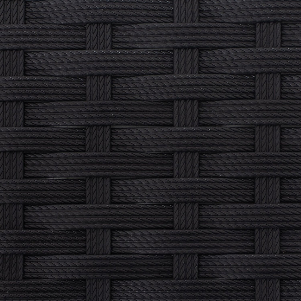 Arizona Outdoor Patio Chair - Hand-Woven Resin Wicker, UV & Weather Resistant - Black | Chaise Arizona pour la terrasse à l’extérieur - osier en résine tressé à la main, résistante aux rayons UV et aux intempéries - noire