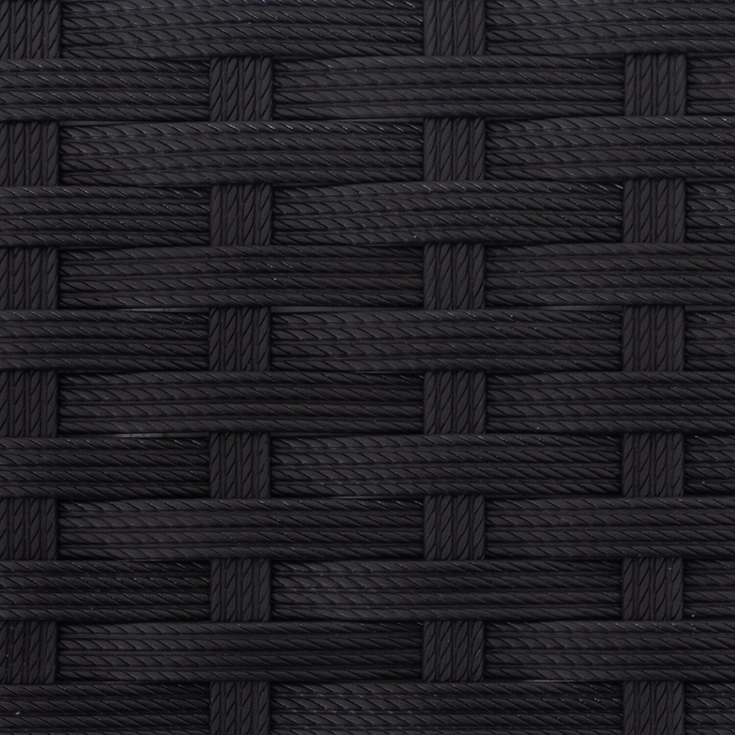 Arizona Outdoor Patio Chair - Hand-Woven Resin Wicker, UV & Weather Resistant - Black | Chaise Arizona pour la terrasse à l’extérieur - osier en résine tressé à la main, résistante aux rayons UV et aux intempéries - noire