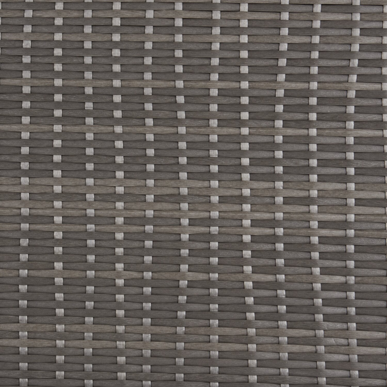 Morris 4-Piece Outdoor Patio Set with 2 Corner Chairs, 1 Armless Chair & Ottoman - Hand-Woven Resin Wicker, Olefin Fabric, UV & Weather Resistant - Grey | Ensemble Morris 4 pièces pour la terrasse | MORRG0P4